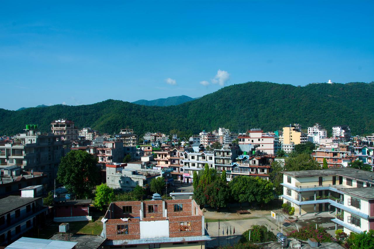 Mount Blue Tourist Hostel - Pokhara Zewnętrze zdjęcie